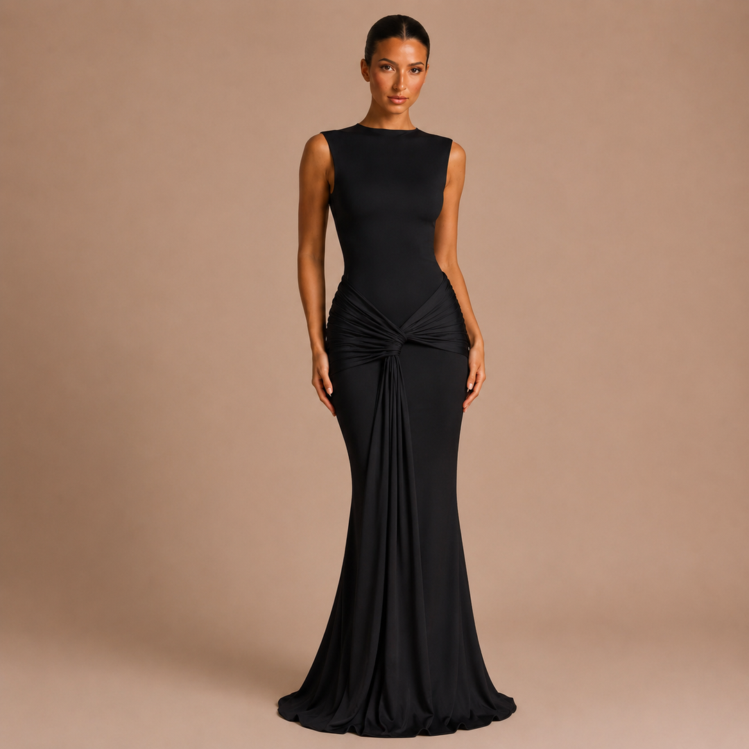 Alexandra™ Dress - Elegant silhouette with sculpted drape