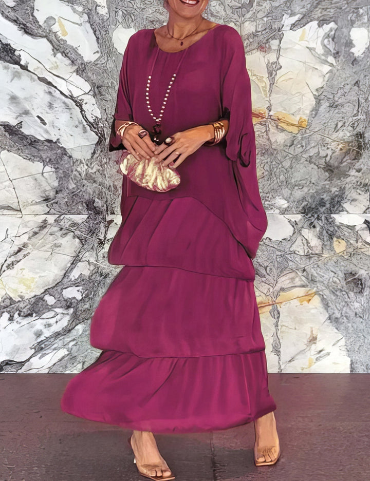 Caroline | Chic Maxi Dress - Perfectly Comfortable for Any Occasion