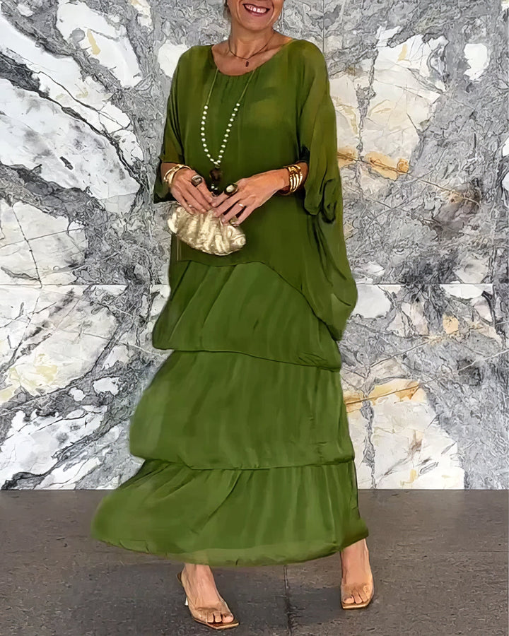 Caroline | Chic Maxi Dress - Perfectly Comfortable for Any Occasion